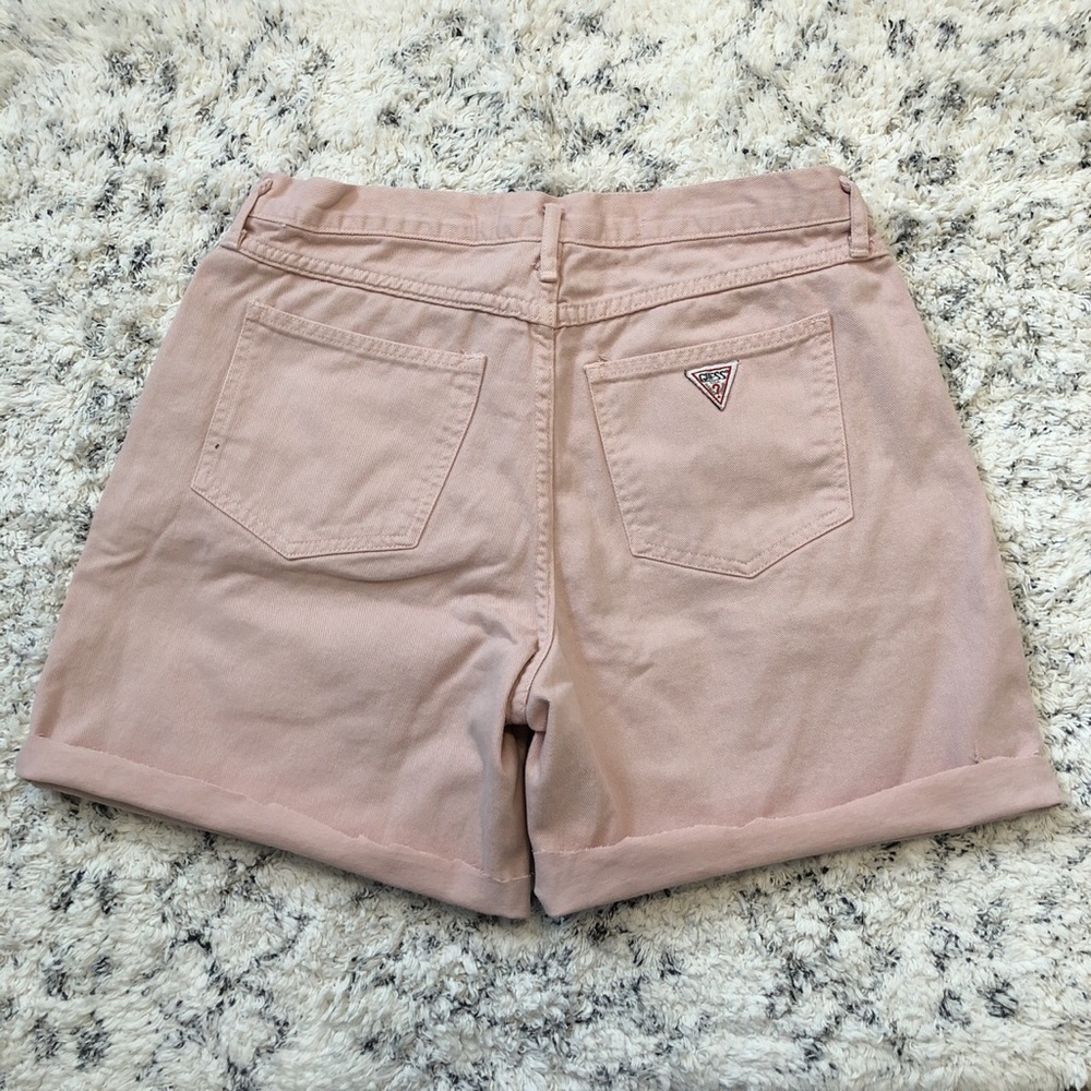 Vintage pink guess by Georges Marciano shorts